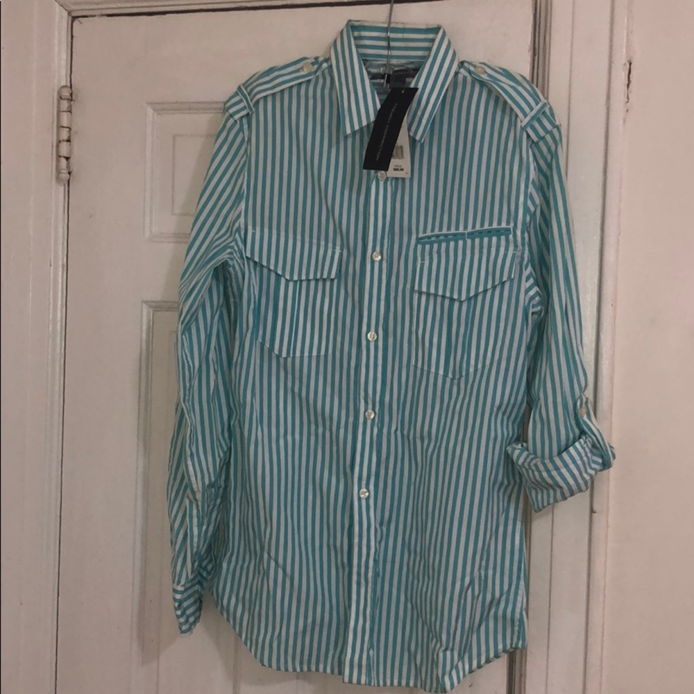Casual Buttoned down stripe shirt
